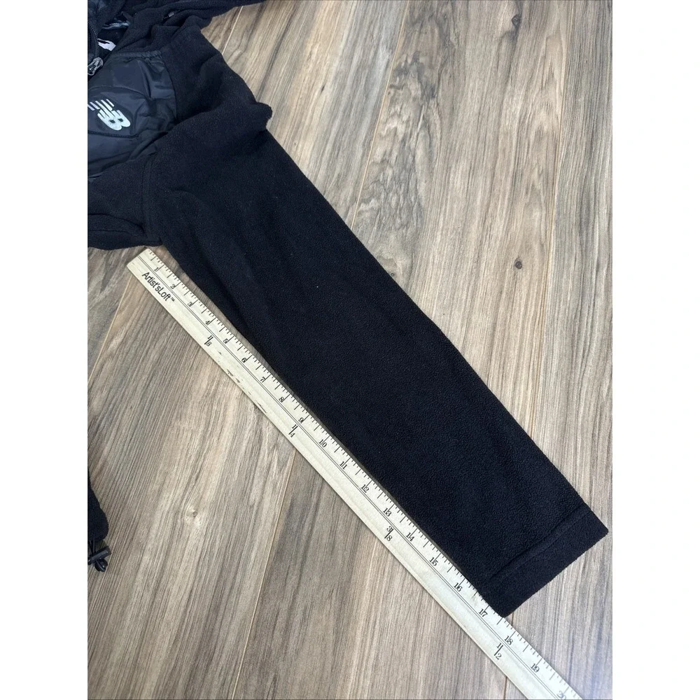 New Balance Women's Large Full Zip Sweater Black‎ - Picture 5 of 12